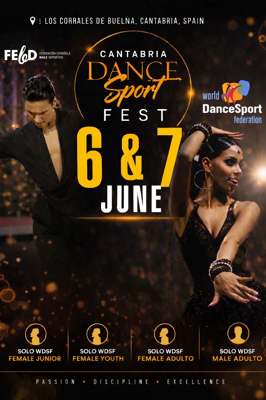 🔥 ¡Cantabria DanceSport Fest da el salto al circuito WDSF! 🔥